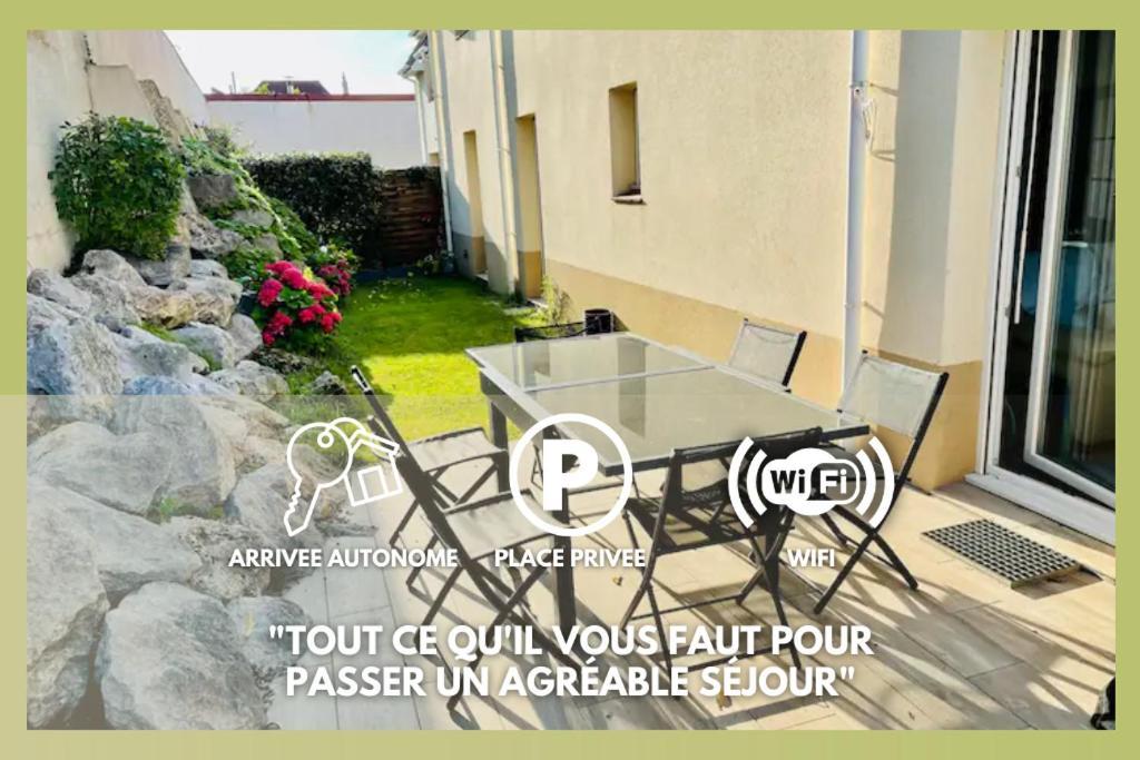 Villa Louise - Appartement Spacieux Proche Digue Avec Jardin Wimereux Zewnętrze zdjęcie